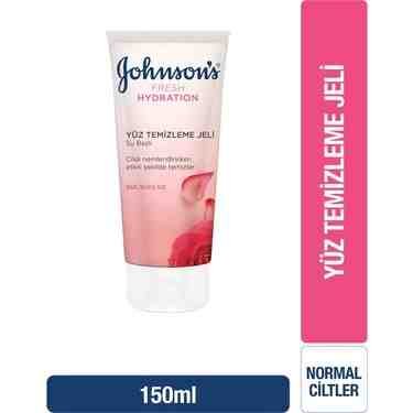 Johnsons Fresh Hydration Gül Su Bazlı Yüz Temizleme Jeli 150 Ml