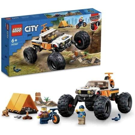 Lego - City 4x4 Arazi Aracı Maceraları 60387