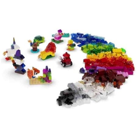 Lego Classic Transparent Bricks Lmc11013