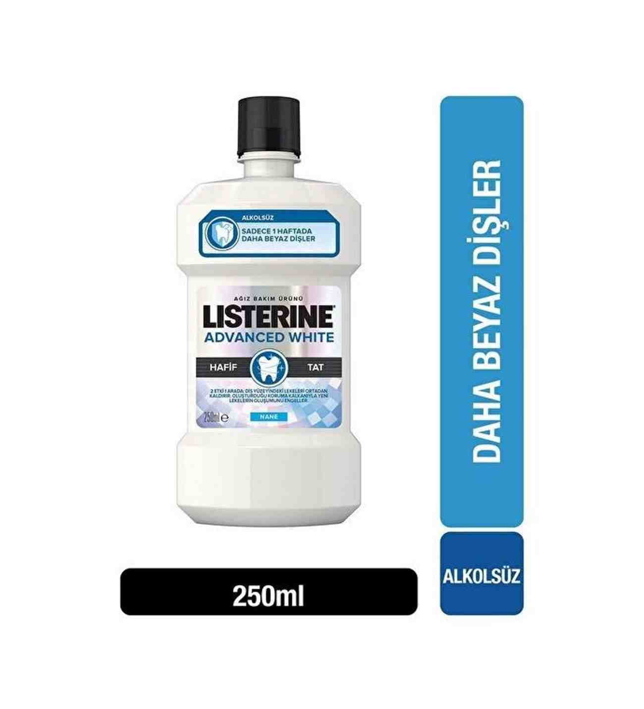 Li̇steri̇ne Advanced White 250 Ml