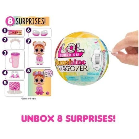 LOL Sunshine Makeover Süpriz Bebek ILL589396