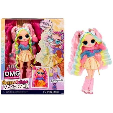 Lol Surprise Omg Sunshine Makeover Bubblegum Dj - 589426
