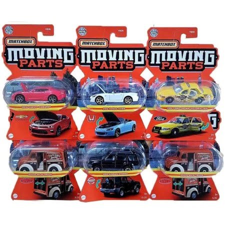 Matchbox 1:64 Arabalar (açılır Parçalar) Fwd28 (asorti)
