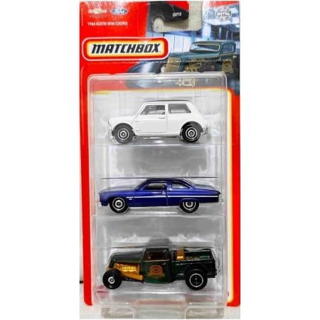 Matchbox üçlü Araba Seti̇ C3713-gwf80 Rescue