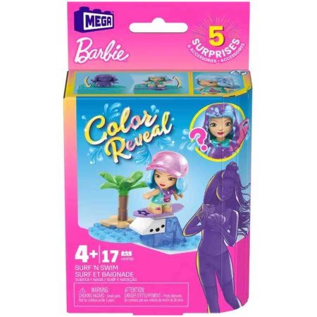 Mega Barbie Colorreveal Mini Bebekler Hhp85-hhp86 Surf 'n Swim