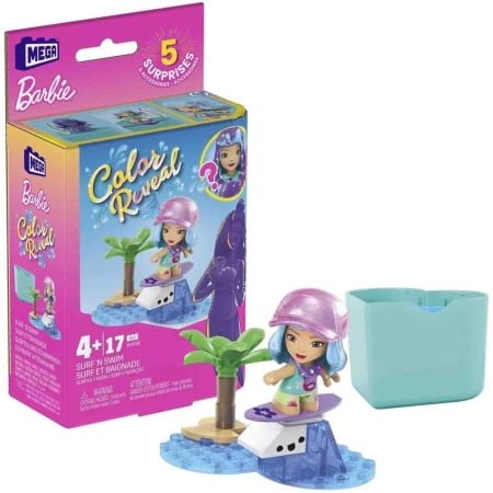 Mega Barbie Colorreveal Mini Bebekler Hhp85-hhp86 Surf 'n Swim