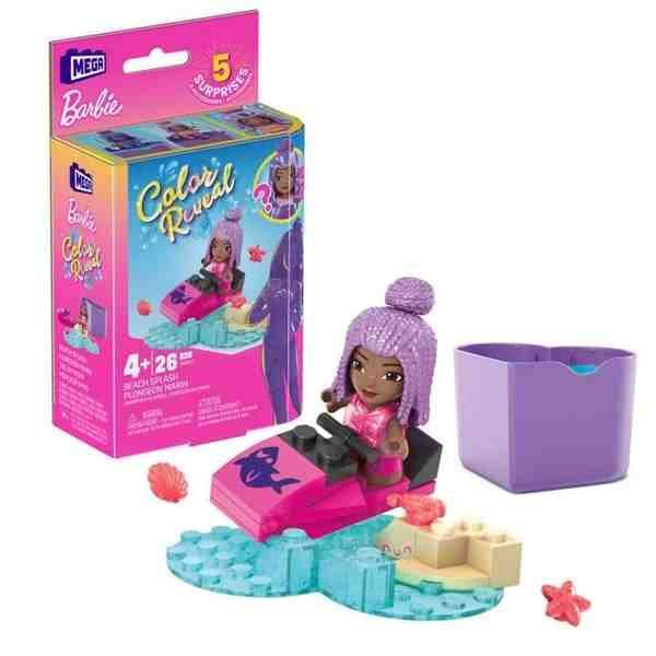 Mega Barbie Colorreveal Mini Bebekler Hhp85-hhp87 Beach Splash