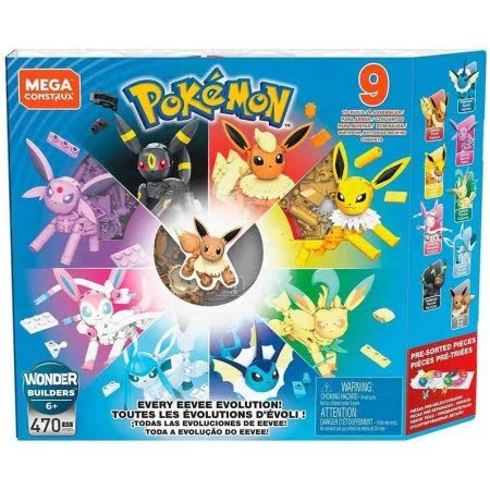 Mega Pokemon Eevee Dönüşümleri Yapı Seti Gfv85