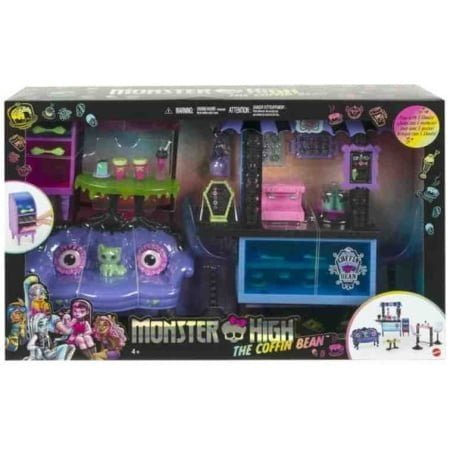 Monster High Coffin Bean Restoran Oyun Seti Hhk65