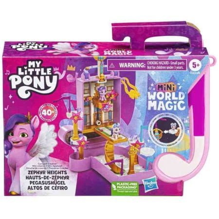 My Little Pony Mini Dünya Sihri Kompakt Yaratıcı Oyun Seti  F3876-f5247 Zephyr Heights