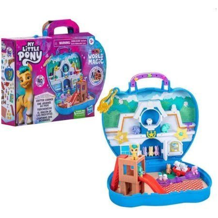 My Little Pony Mini Dünya Sihri Kompakt Yaratıcı Oyun Seti F3876-f6440 Critter Corner