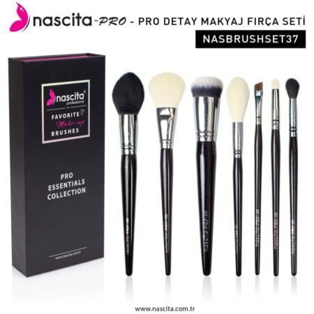 Nasci̇ta Pro Detay Makyaj Firçasi Seti̇ #37