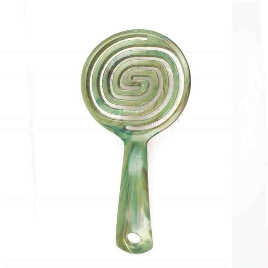 Nasci̇ta Pro üç Boyutlu Oval Saç Firçasi -yeşi̇l Mermer- Nasfpro00017ch