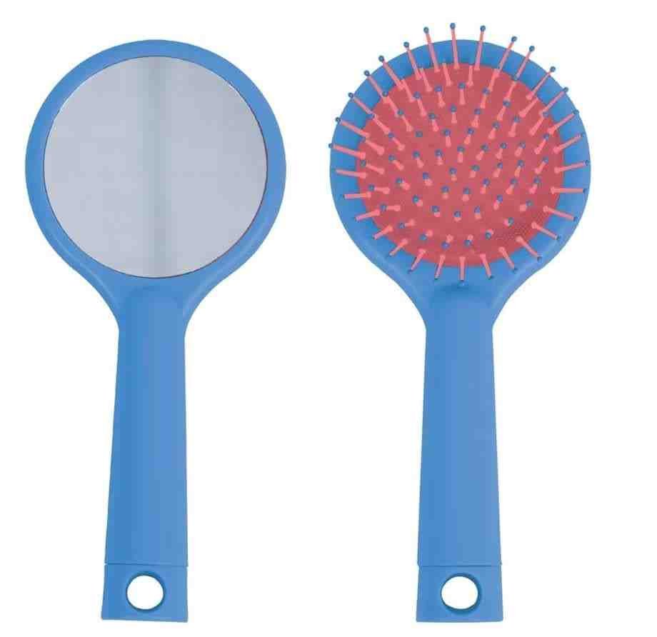 Nasci̇ta Saç Firçasi Aynali Mavi̇ #nasfbrgm0027blue