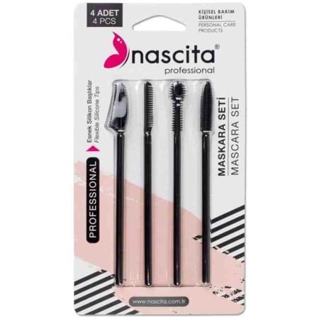 Nascita Silikon Maskara Set 4'lü