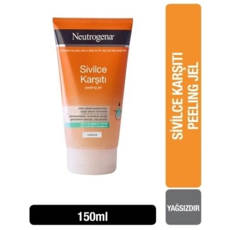 Neutrogena Sivilce Karşıtı Peeling Jel 150 ml