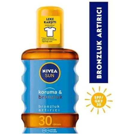 Nıvea Sun F 30 Koruma & Bronz Sprey Yağ