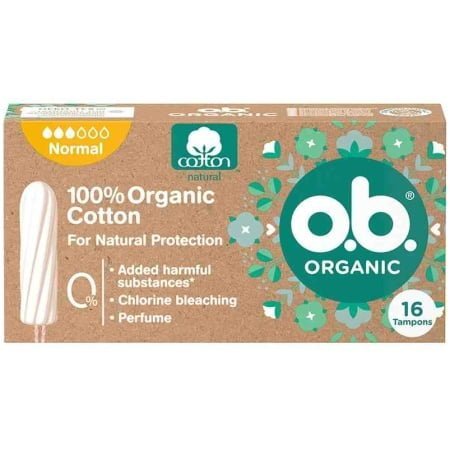 Ob Tampon Organic Normal 16'li