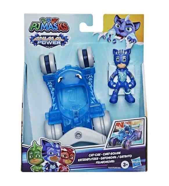 Pjmasks Animal Power Araç Ve Figür F5203-f5337 Cat-car (mavi)