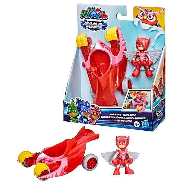 Pjmasks Animal Power Araç Ve Figür F5203-f5338 Owl Glider (kırmızı)