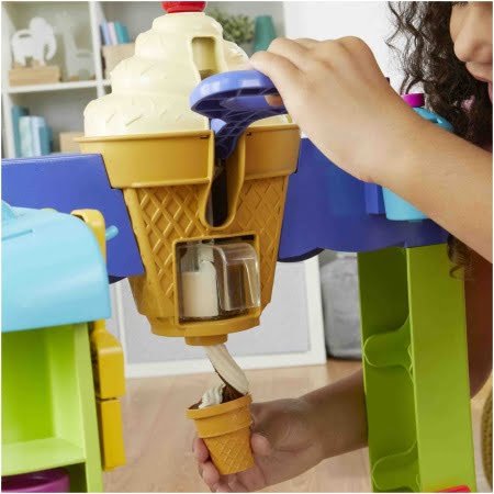 Play-doh Dev Dondurma Arabam F1039