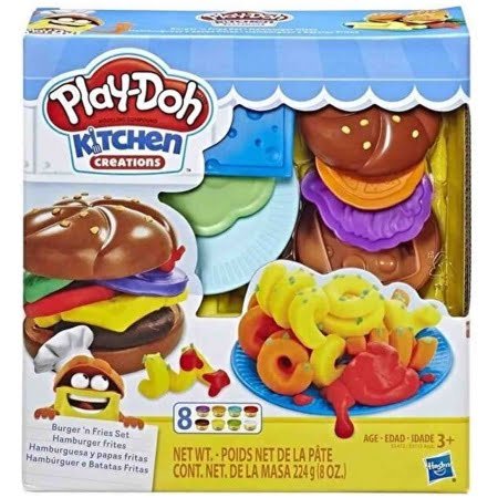 Play-doh Silly Snacks E5112-e5472 Hamburger