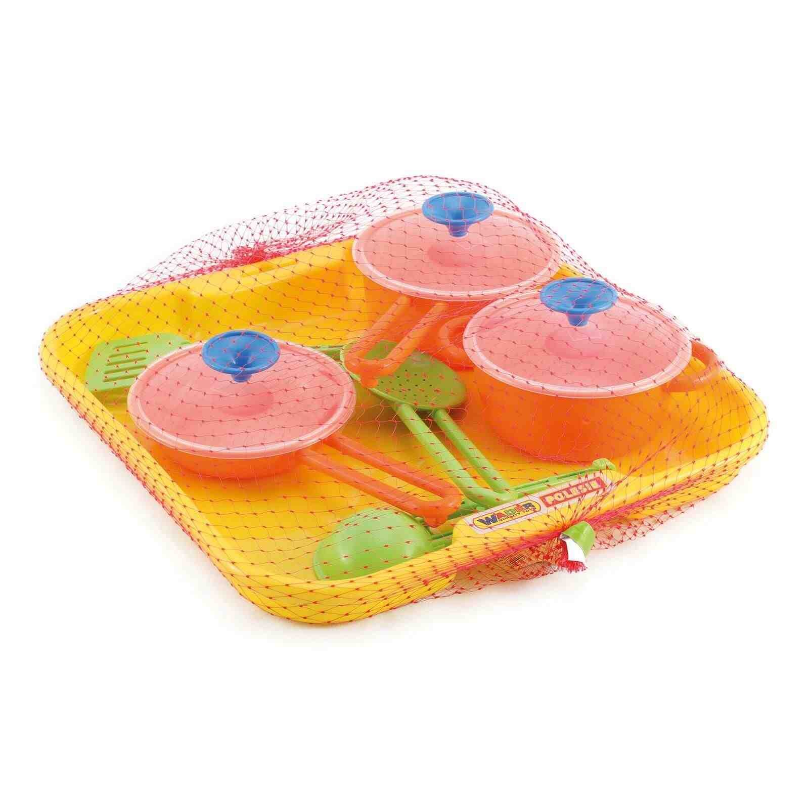 Polesie - Set çocuk Yemek Takımı "küçük Aşçı" No.1 Tepsi Ile #40732