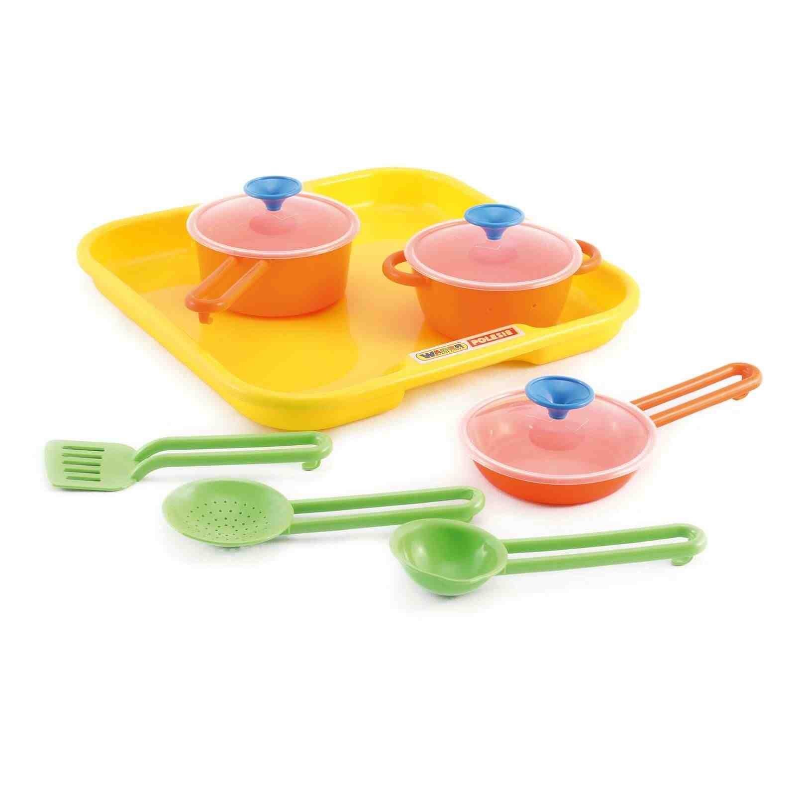 Polesie - Set çocuk Yemek Takımı "küçük Aşçı" No.1 Tepsi Ile #40732