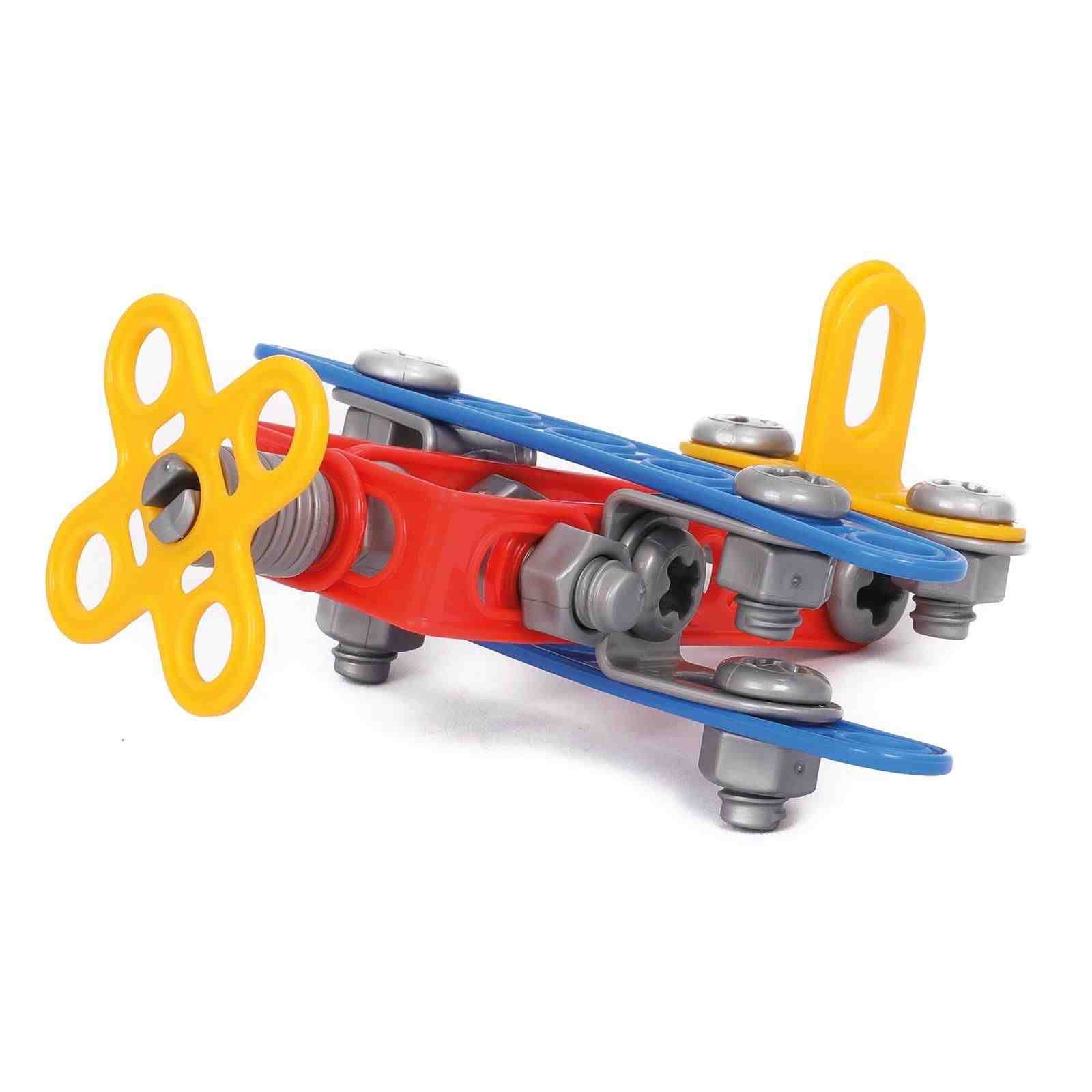 Polesie - Tasarım Parçası "mucit" - "uçak No.1 + Uçak No.2" (186 Element) (kapta) #83425