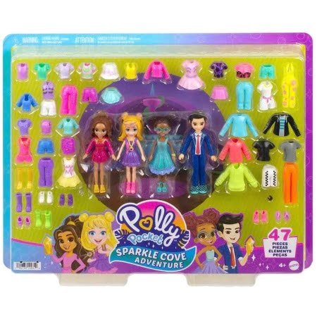 Polly Pocket Ve Arkadaşları Kombin Eğlencesi Oyun Seti Hkw10