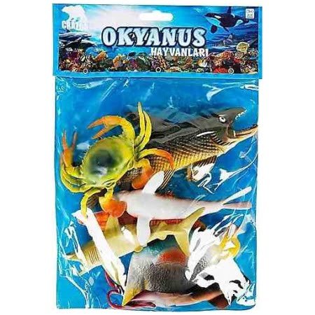 Poşette Okyanus Hayvanlari Büyük - S709