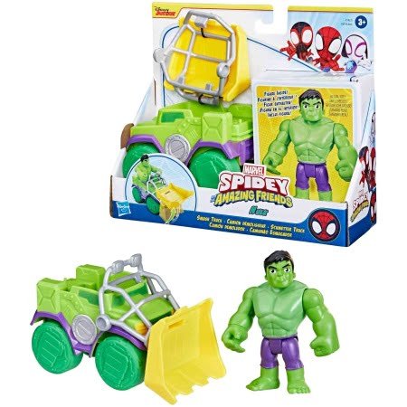 Spidey And His Amazing Friends Araç Ve Figür Hulk F6776