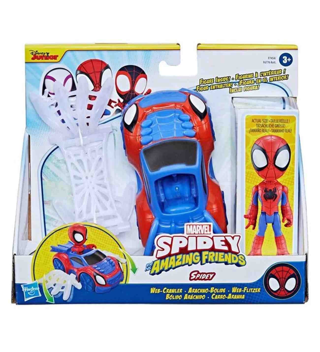 Spidey And His Amazing Friends Araç Ve Figür Spidey F6776