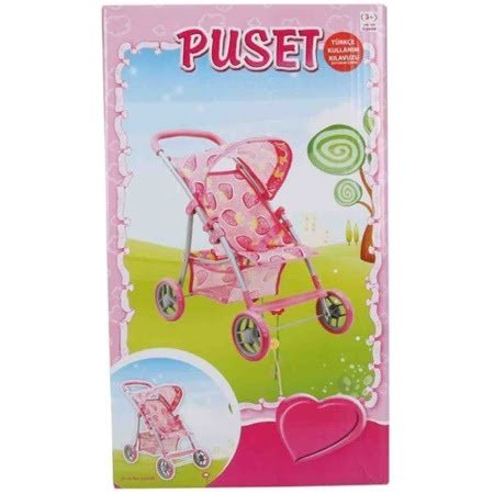 Sunman Puset 4 Tekerli̇ çi̇lek Desenli̇ 9304b