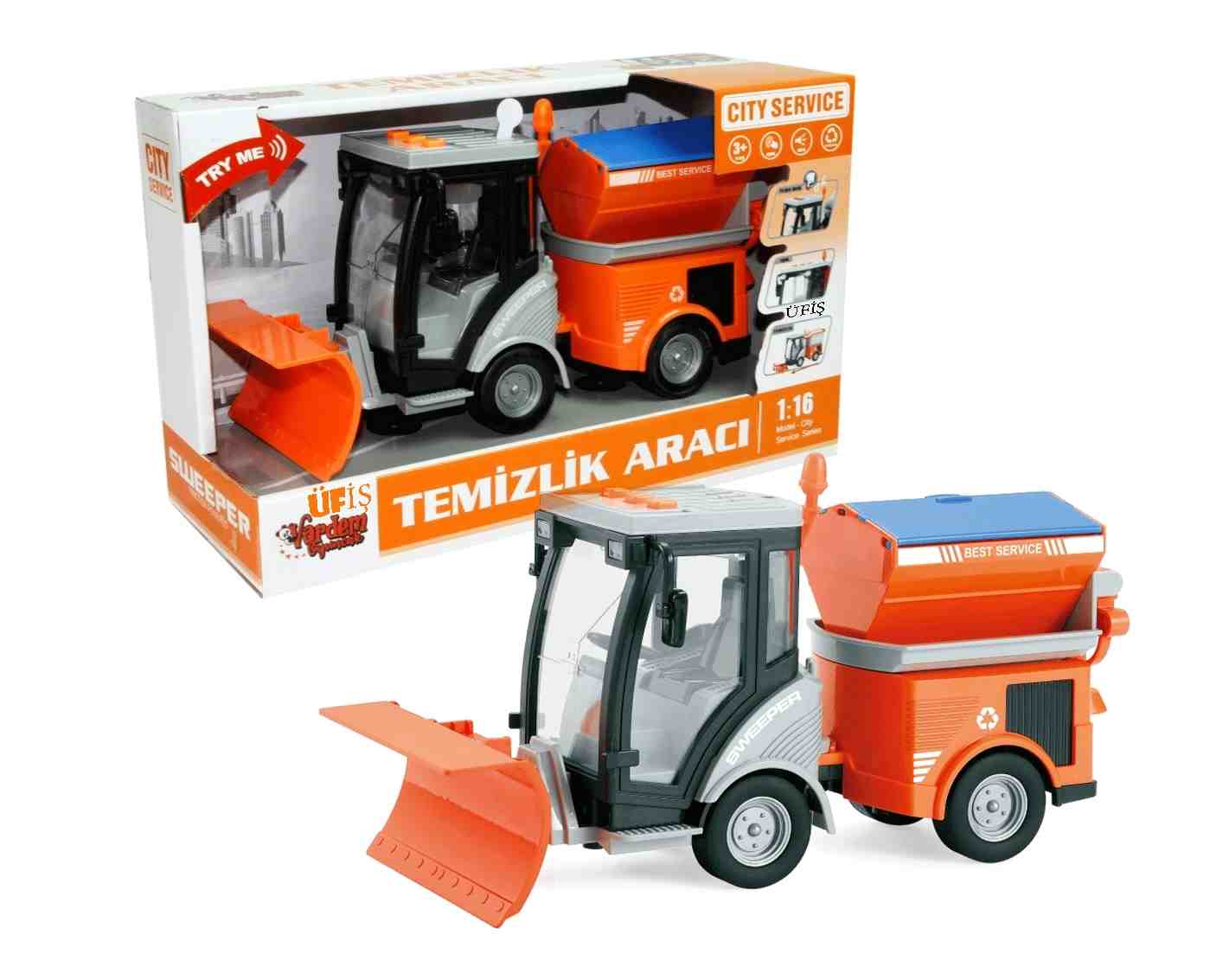 Sürtmeli̇ Sesli̇ Işikli Temi̇zleme Araci Wy681a
