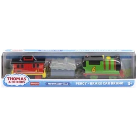 Thomas Ve Arkadaşları - Büyük Tekli Tren - Hfx97 - Percy  - Brake Car Bruno