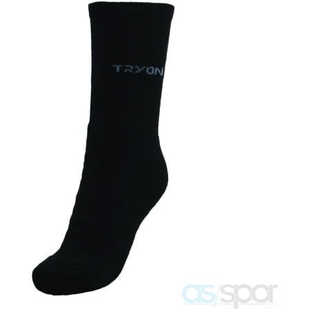 Tryon 50012 Kisa Havlu çorap Si̇yah