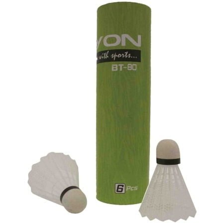 Tryon Bt-80 Badminton Topu Mantar Başli Naylon 6'li