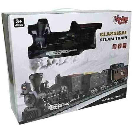 Vardem - Işıklı Sesli Klasik Buharlı Tren FF-1613A