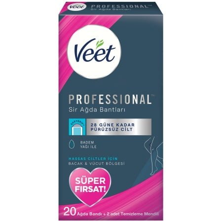 VEET PROFESSIONAL AĞDA BANDI HASSAS 20'Lİ