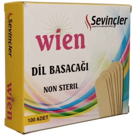 Wien 100'lü Tahta Spatula