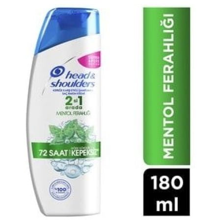 Head & Shoulders şampuan 2'si 1 Arada Mentol Ferahlığı 180 Ml