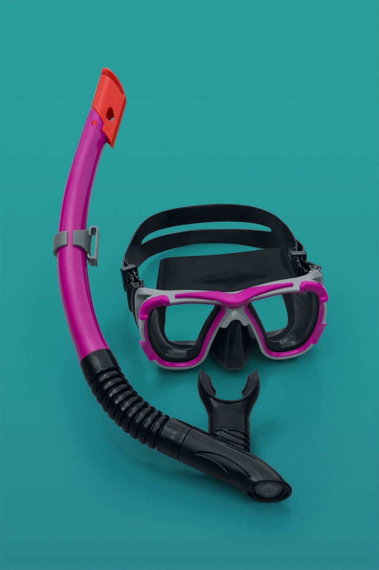 Bestway 24021 Maske Şnorkel Set Silikon & Tempered Cam 6 - Görsel 3