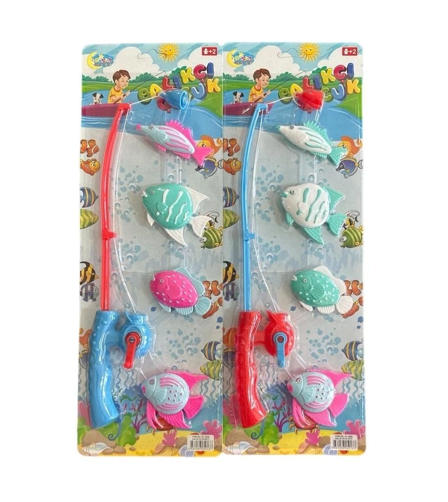 Kette Oyuncak - Kartela Orta Boy Balık Oltası KET-HL-3000
