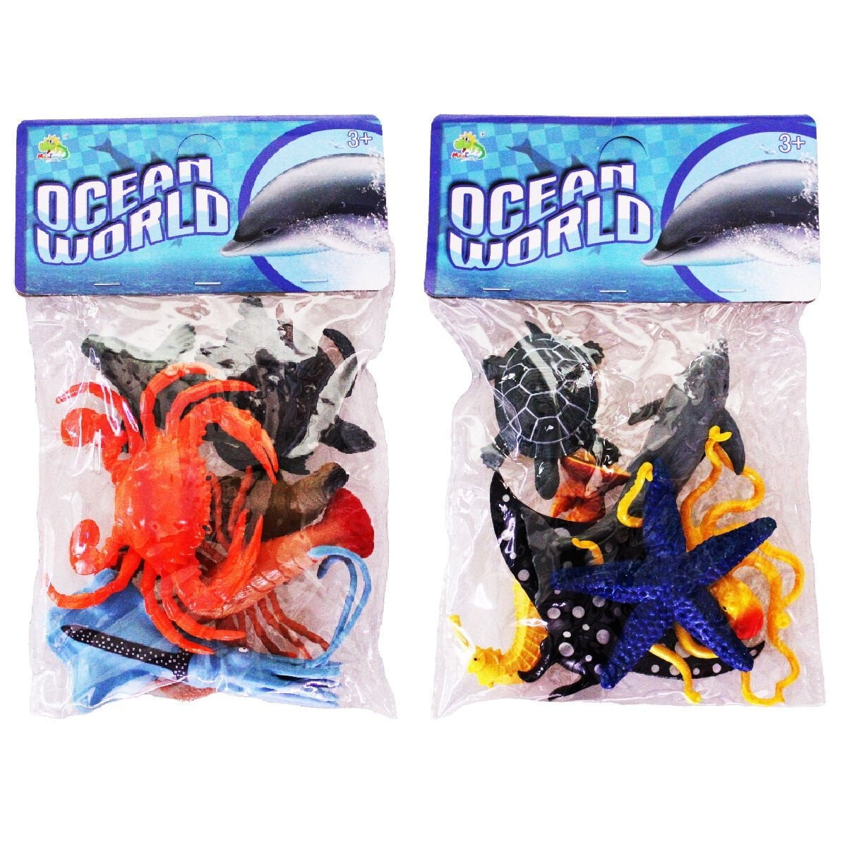 Kızılkaya Oyuncak - Deniz Hayvanları Poşette HY5-006AB