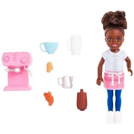 Barbie Chelsea Meslekleri Öğreniyor Bebek Serisi  GTN86-HKD95 Barista