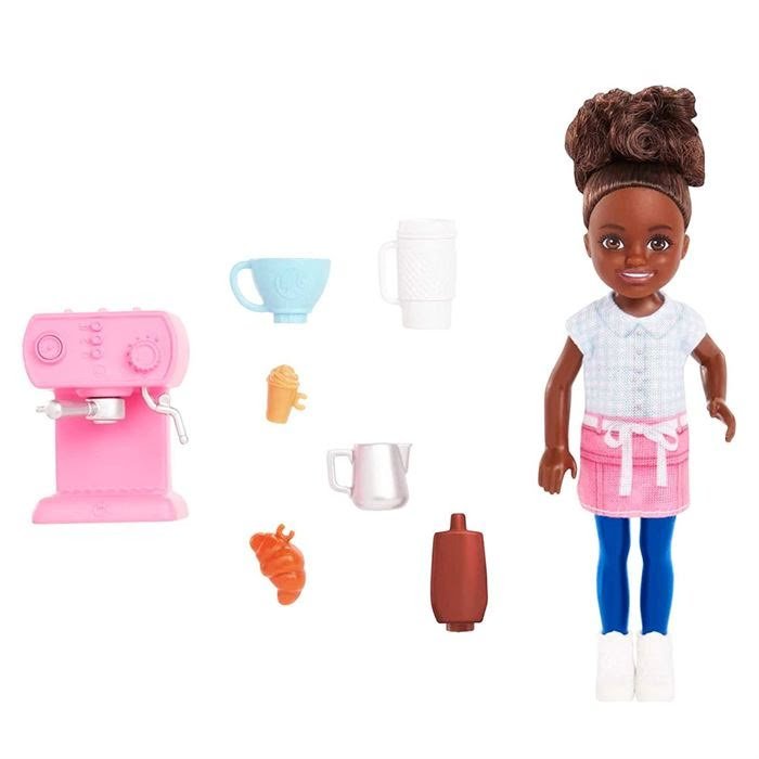Barbie Chelsea Meslekleri Öğreniyor Bebek Serisi  GTN86-HKD95 Barista
