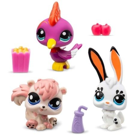 Littlest Pet Shop Minişler 3'lü Figür Seti 0000621
