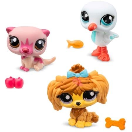 Littlest Pet Shop Minişler 3'lü Figür Seti 0000621
