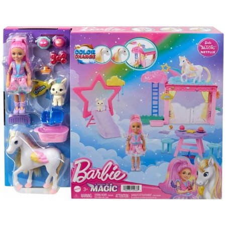 Barbie Chelsea ve Pegasus Oyun Seti HNT67